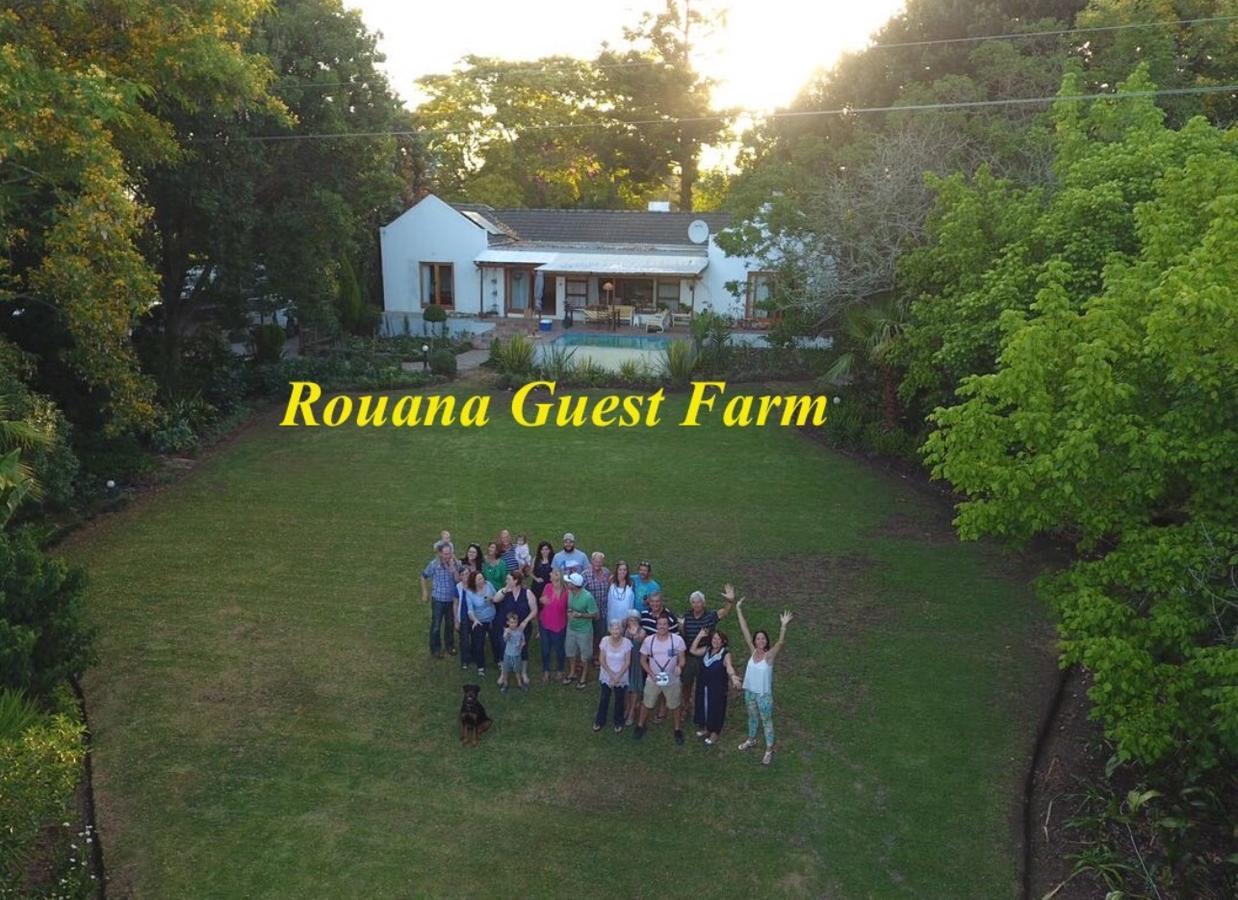 Rouana Guest Farm Hotel Stellenbosch Exterior photo